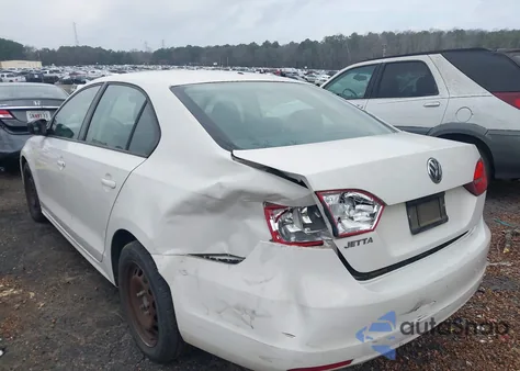 2012 Volkswagen Jetta 2.0L S z USA, uszkodzony, nr VIN 3VW1K7AJ9CM333830